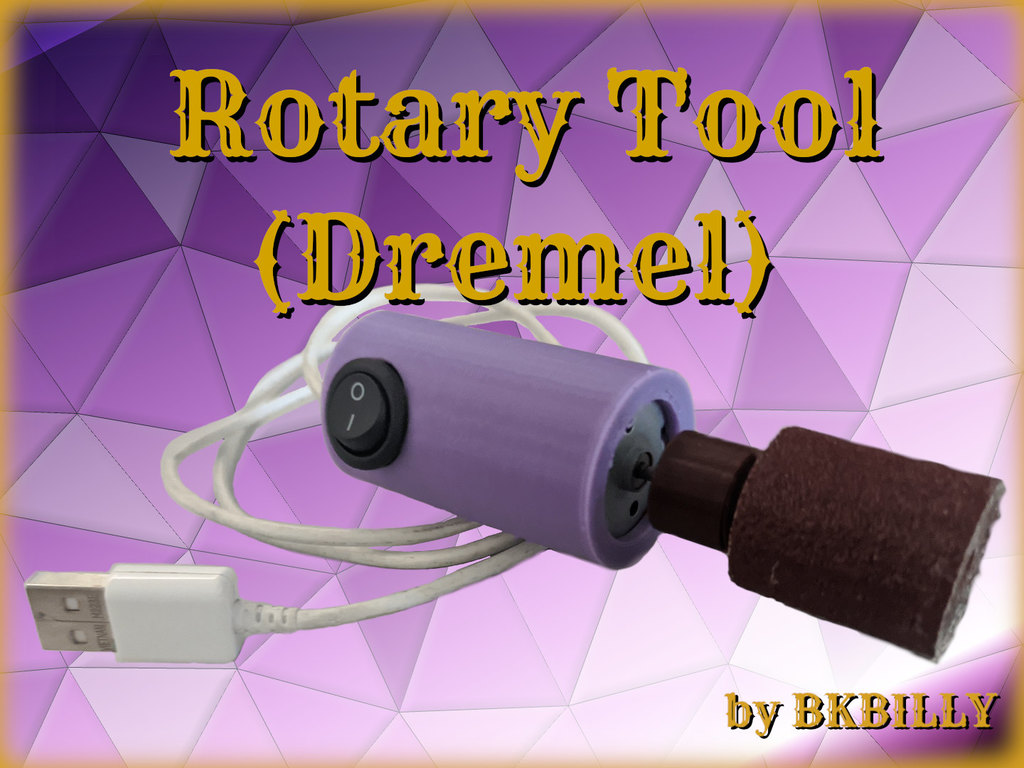 DIY Rotary Tool (Dremel)