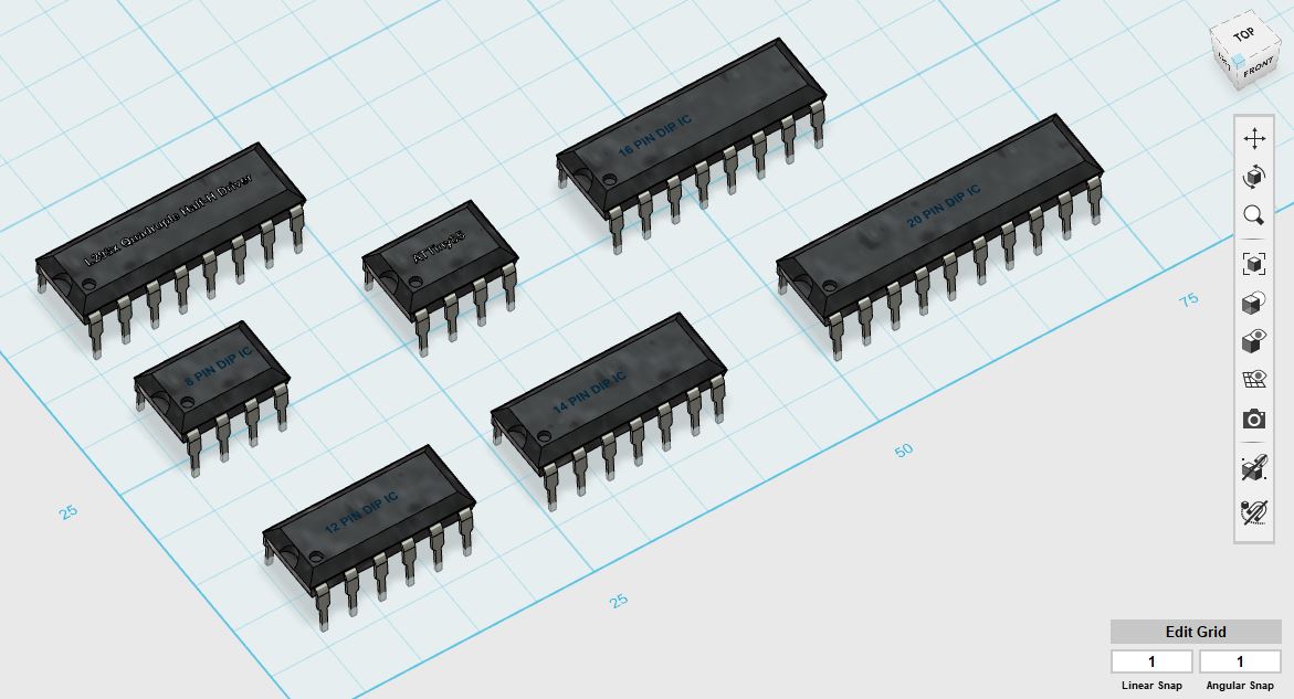Common IC DIP Package