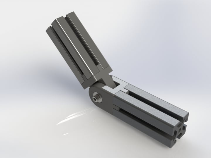 4040 Extrusion End Hinge