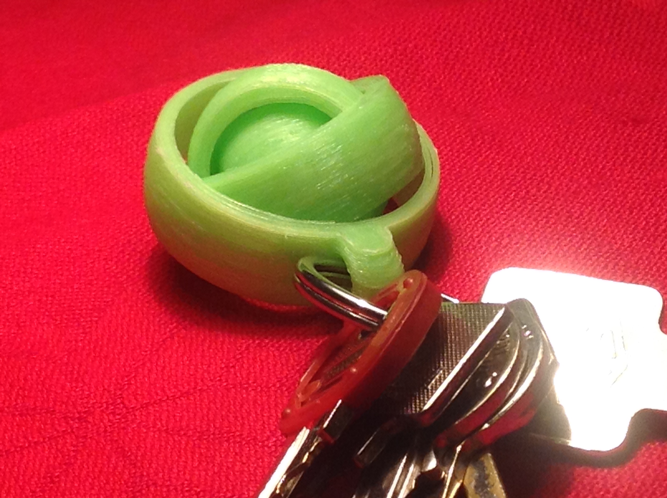 gyroscopic keyring