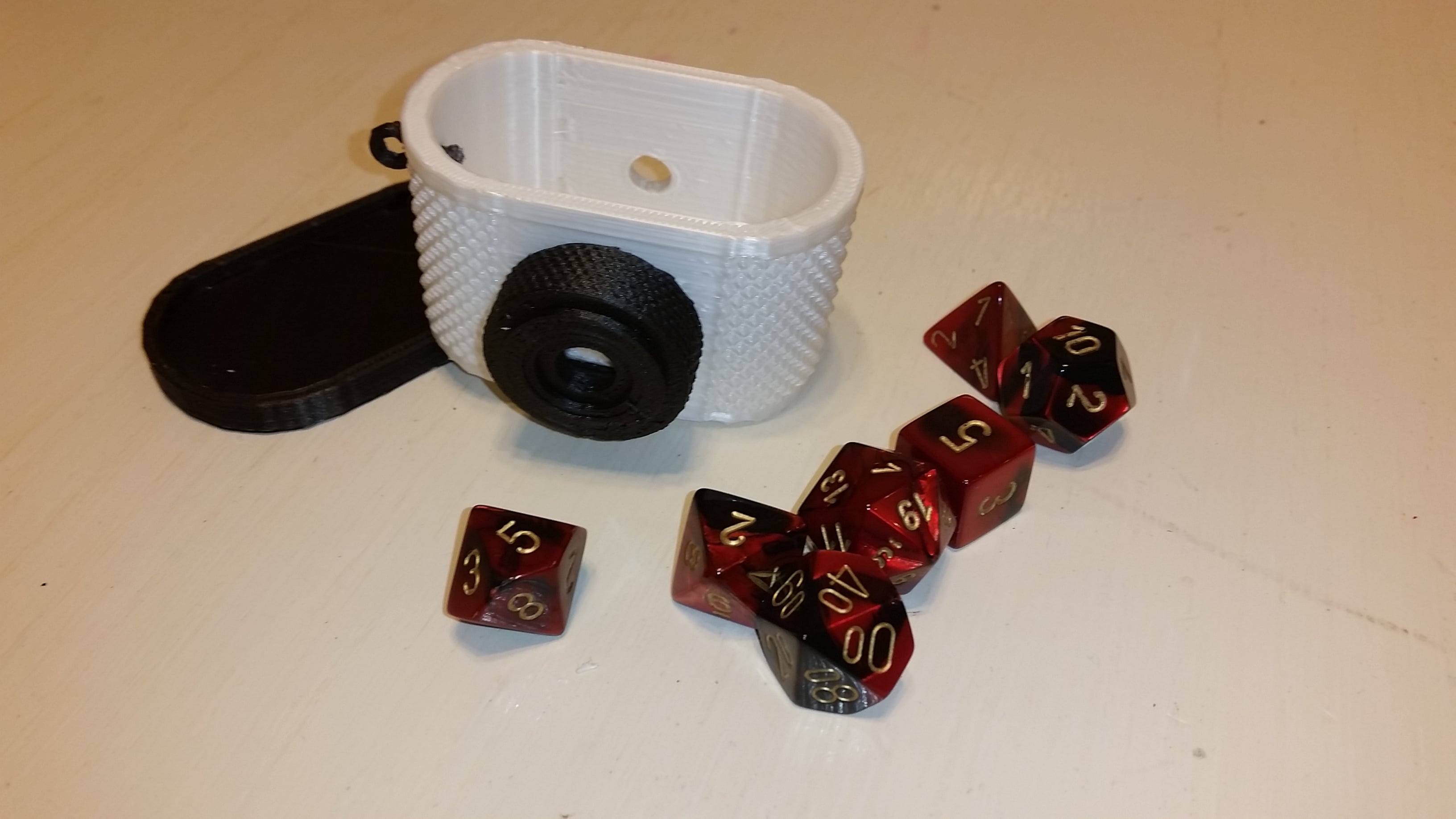 Camera Dice Box