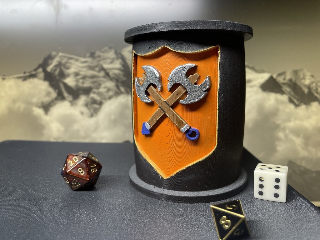 DnD Barbarian Dice Cup