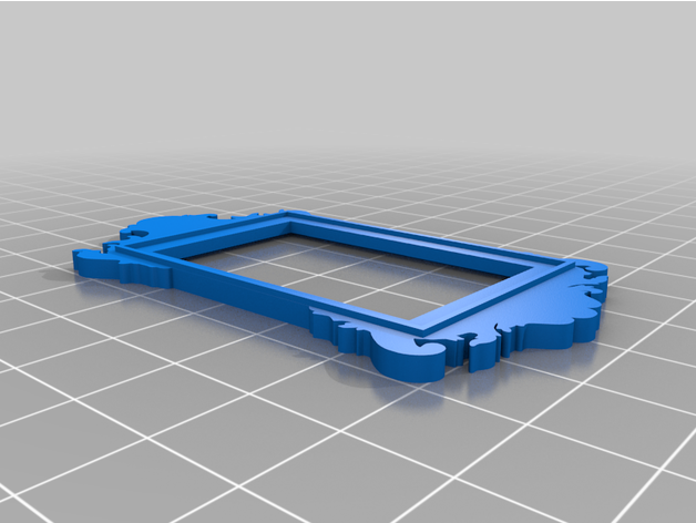 FICHIER pour imprimante 3D : cadre - tableaux - miroir Featured_preview_ChippendaleFrame