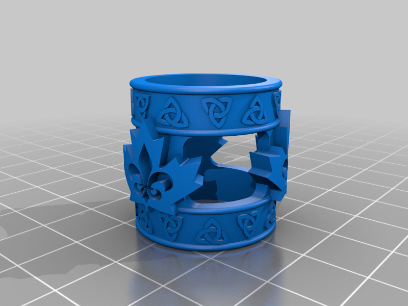 Celtic inspired Scouts Canada Woggle