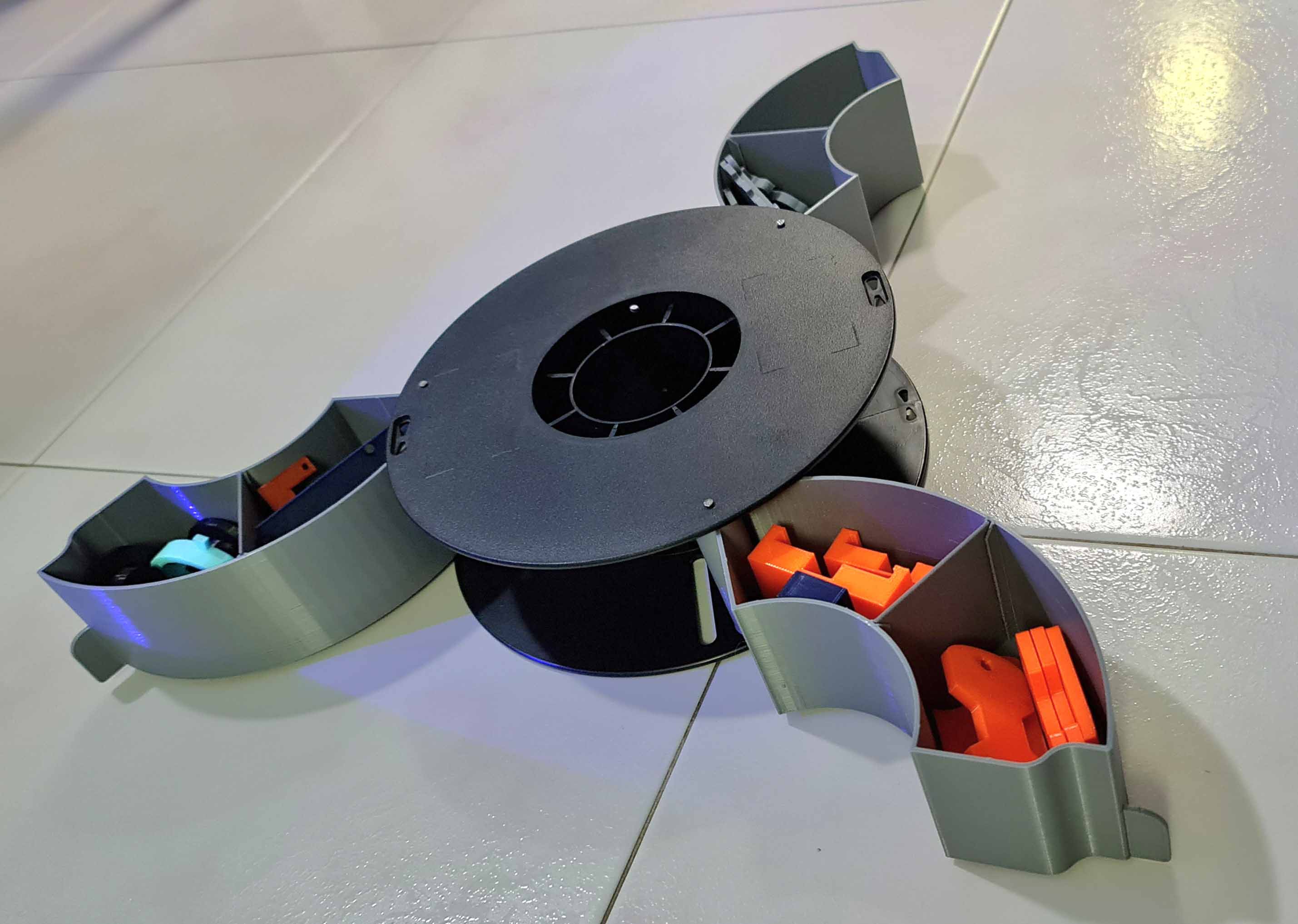 Filament Spool Box Storage