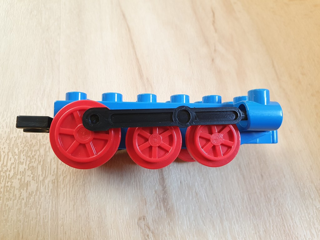 Lego DUPLO Steam Train Piston and Crankshaft Replacement