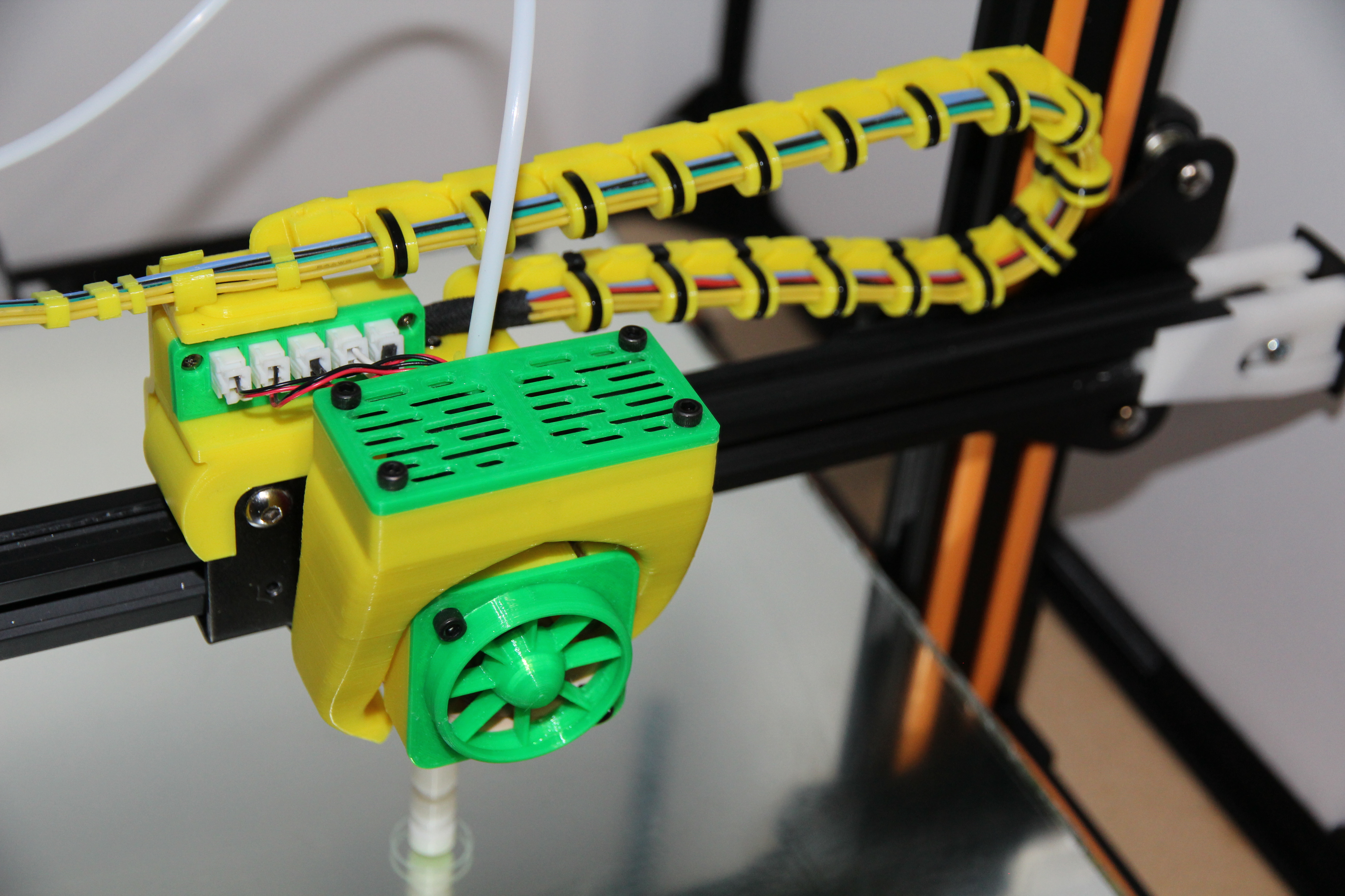 CR-10 x-axis cable chain