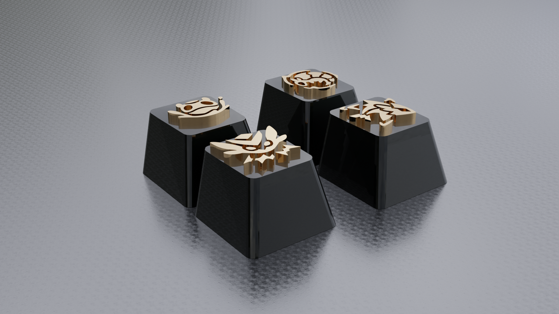 Gekko Keycaps Valorant (Multiple Designs - Variations) Bundle