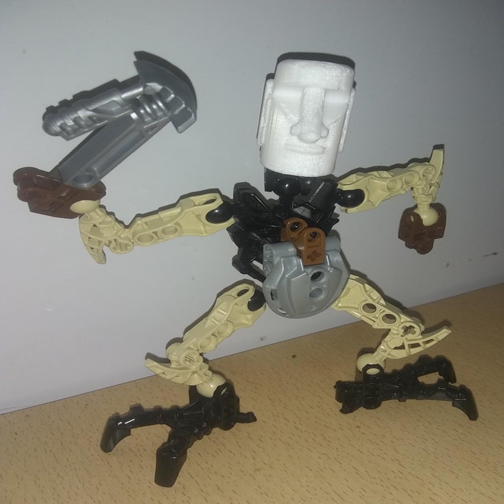 Boneheads/Dooheads of Voodoo Island head (Bionicle)