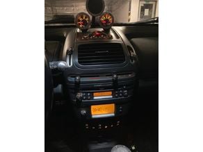 Smart Roadster ventilation controls stalk