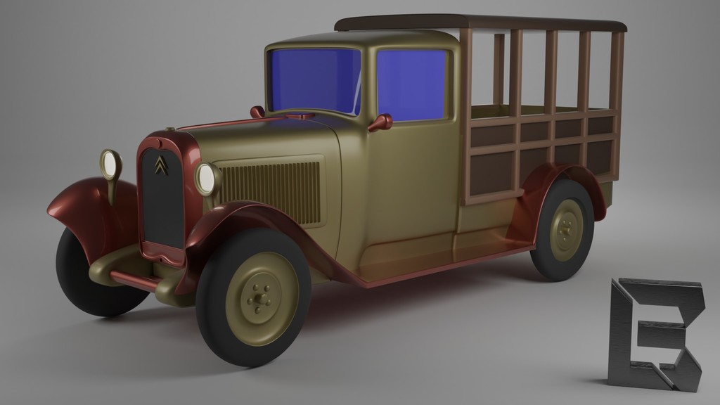 Citroen C4 1930 miniature car