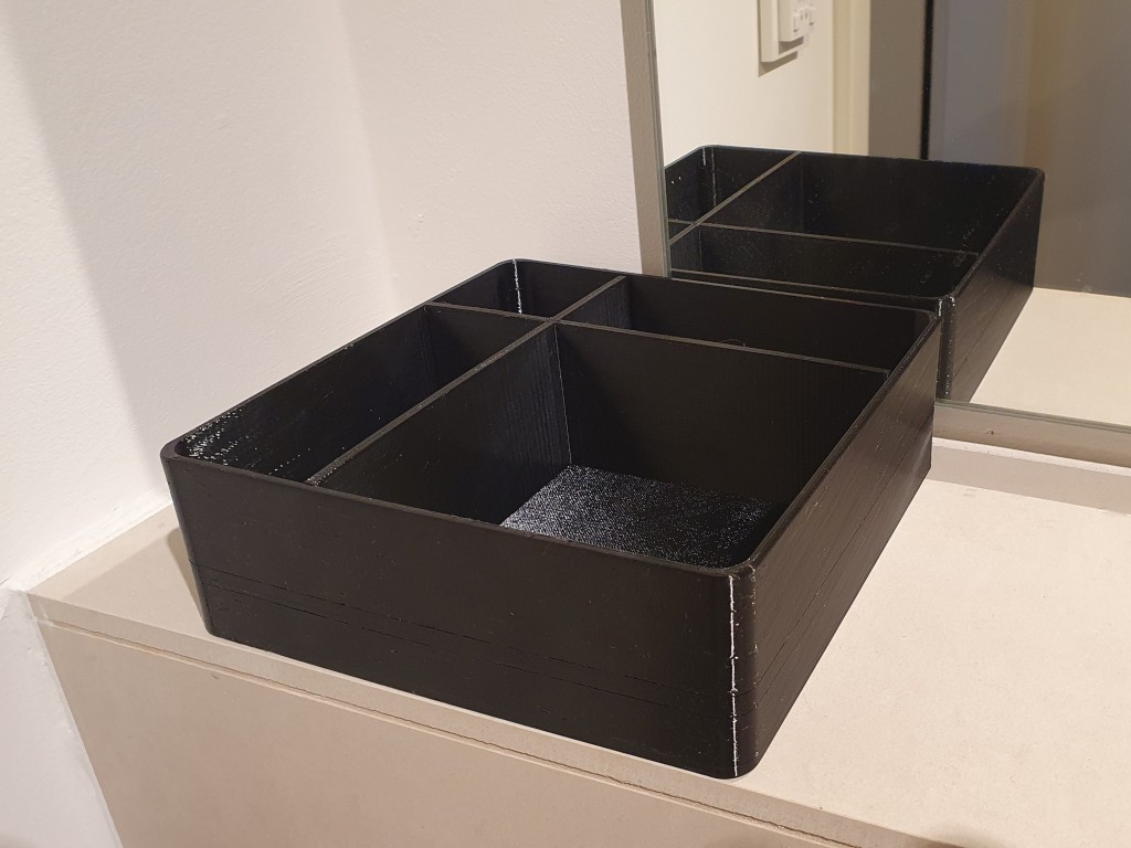 Variable bathroom box set