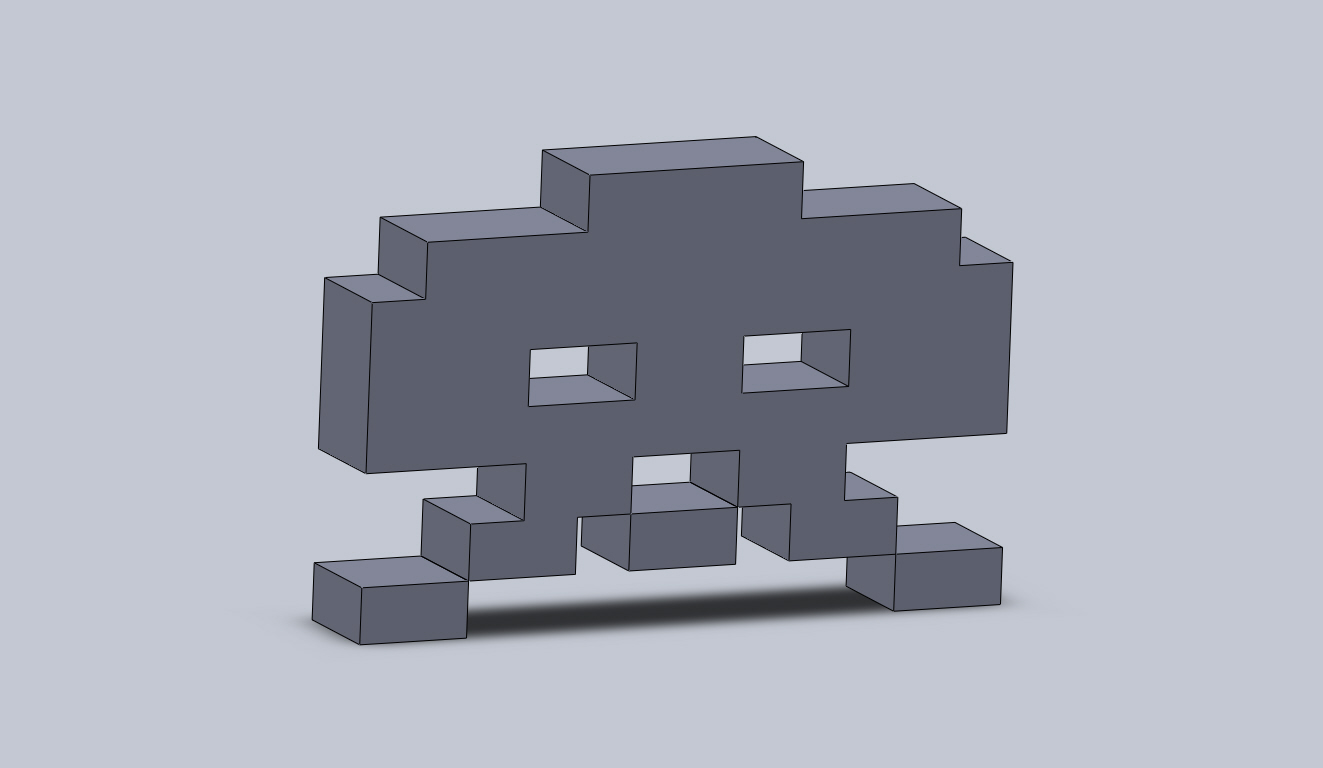 Space Invaders Alien 1