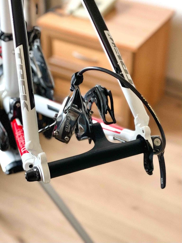 Road Bike Spacers and Derailleur Saver for Transport