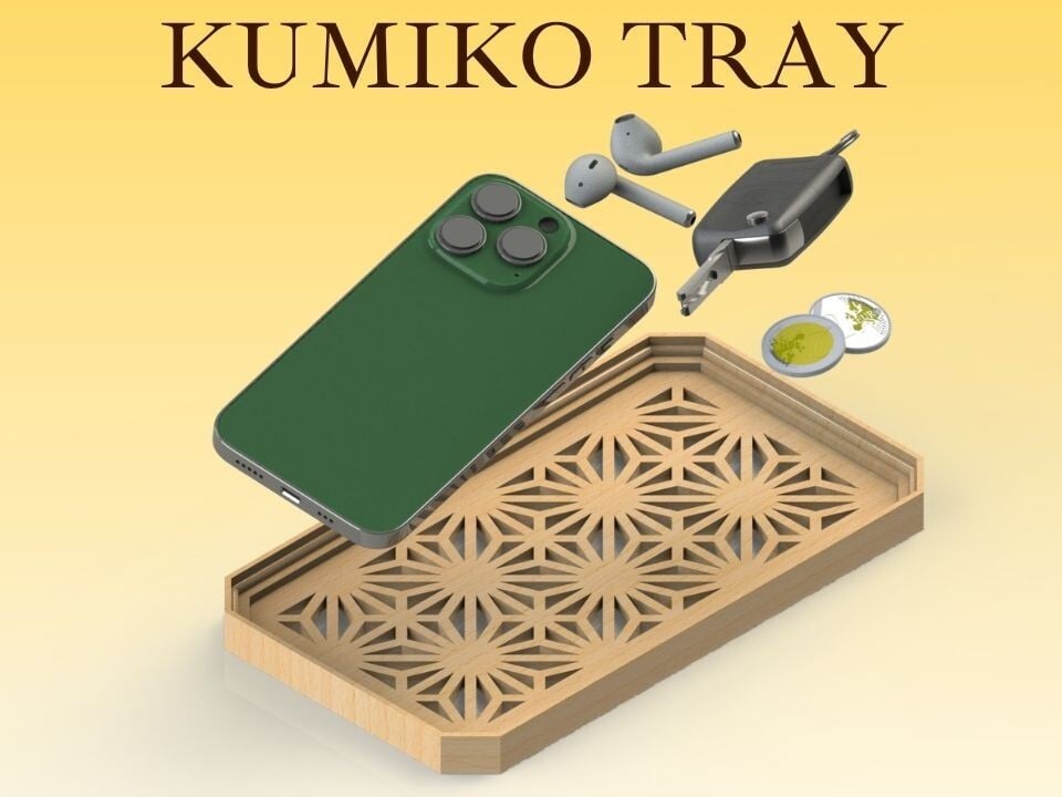 Kumiko Catch All Tray
