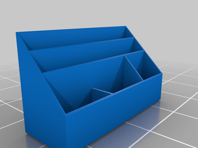 (3D Slash) Main_NoHoles_Desk_Organizer