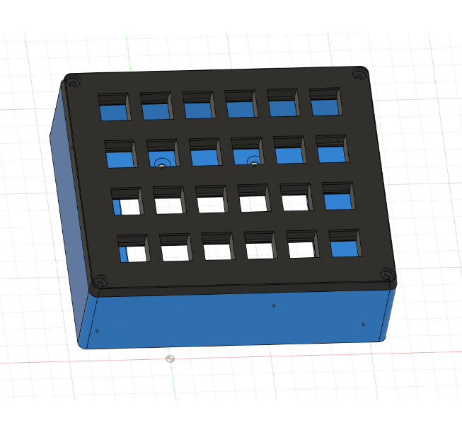 24 port keystone box