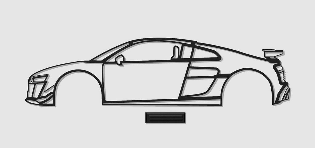 Audi R8 GT V10 Silhouette