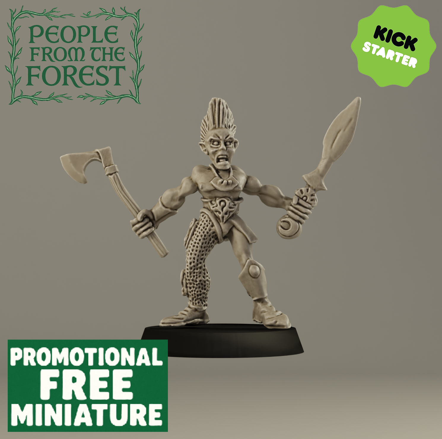 Free Forest Elf to promote our kickstarter