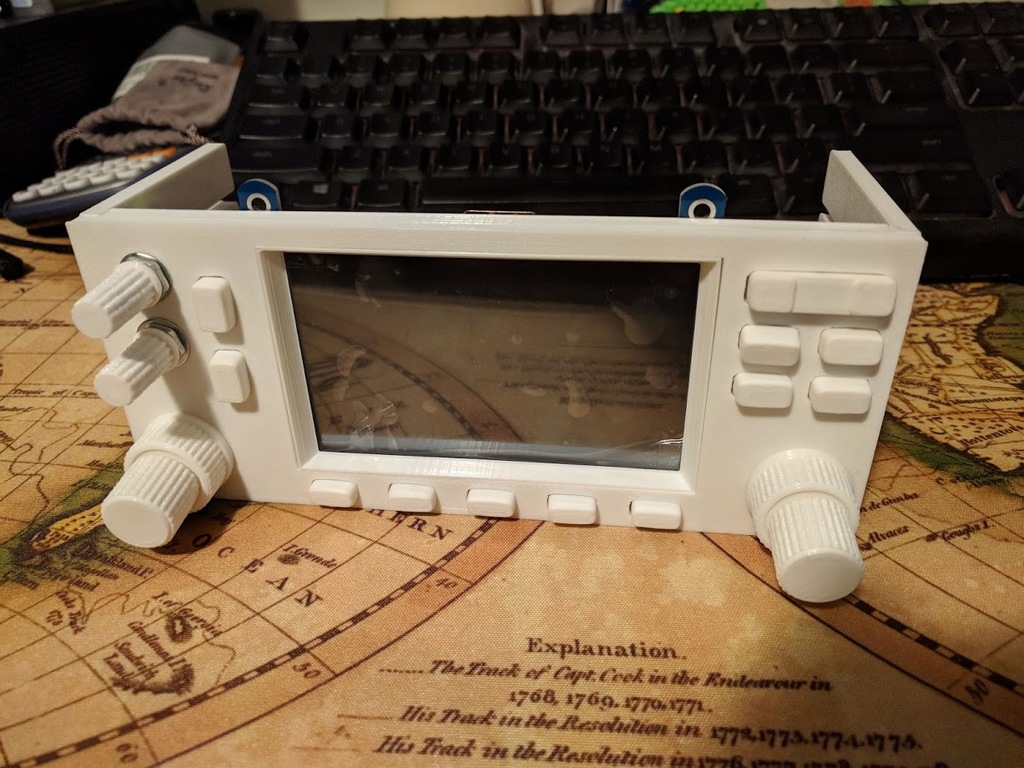 Garmin GNS 430 Printable mounts and Faceplate