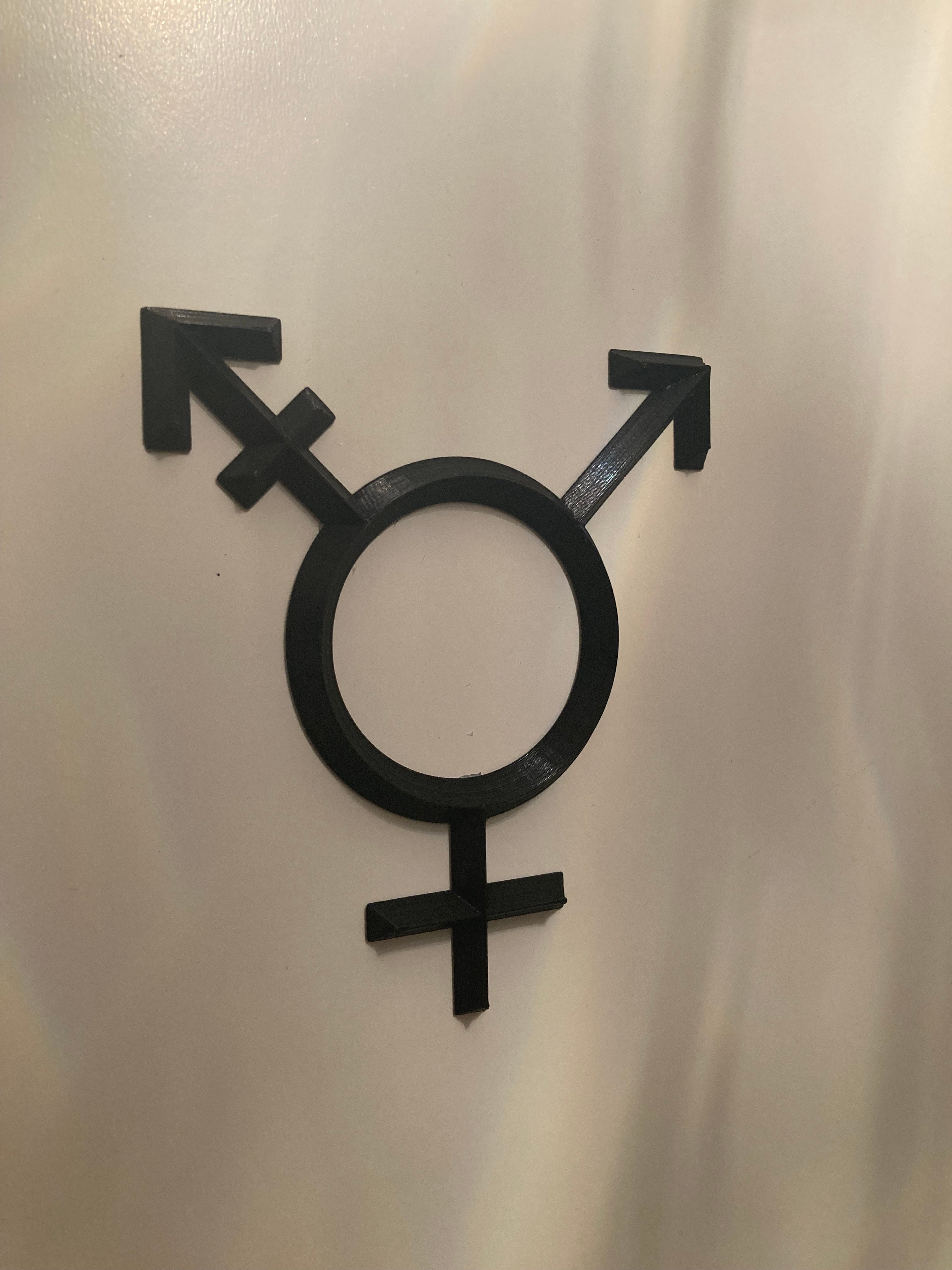 Transgender Symbol - Sharp