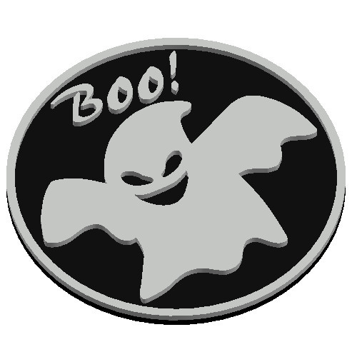 Boo! Ghost Drinks Coaster