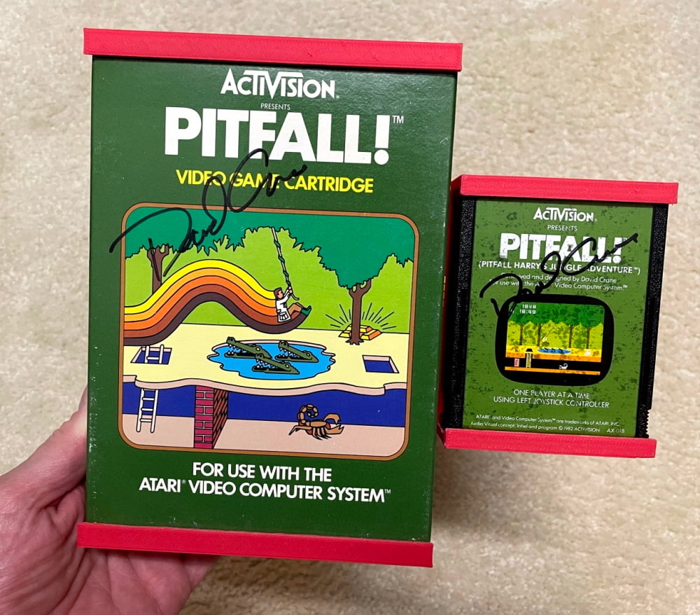 Activision 2600 (Atari) Game & Box Frame