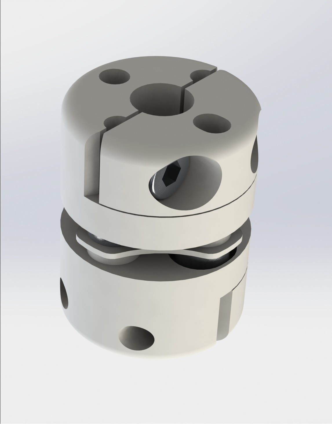 Flexible plate coupling