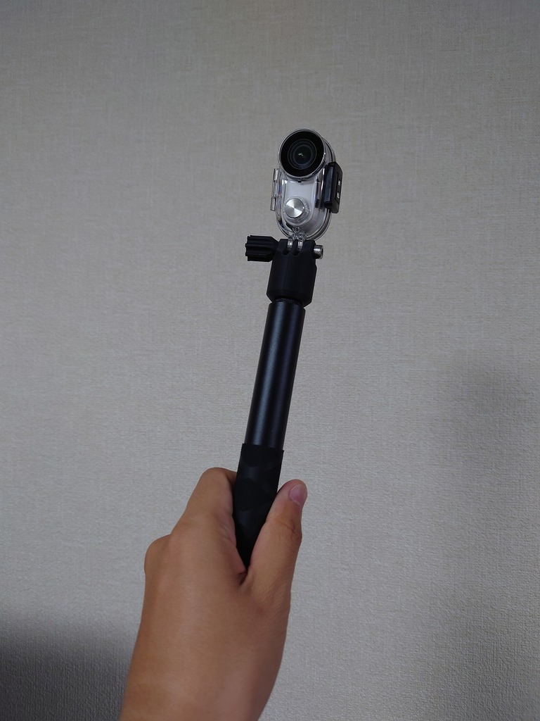 Adapter for insta360 go2 selfie stick and waterproof case