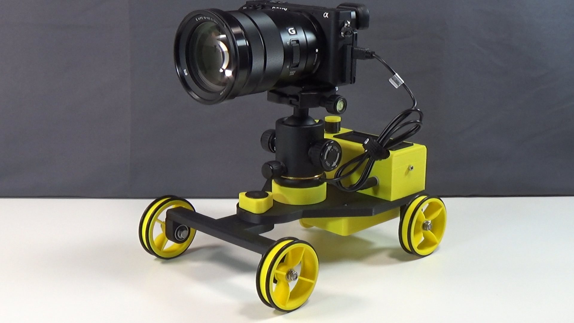 DIY selbstfahrender Kamera Dolly / self-driving Camera Dolly , motorized , Arduino controlled