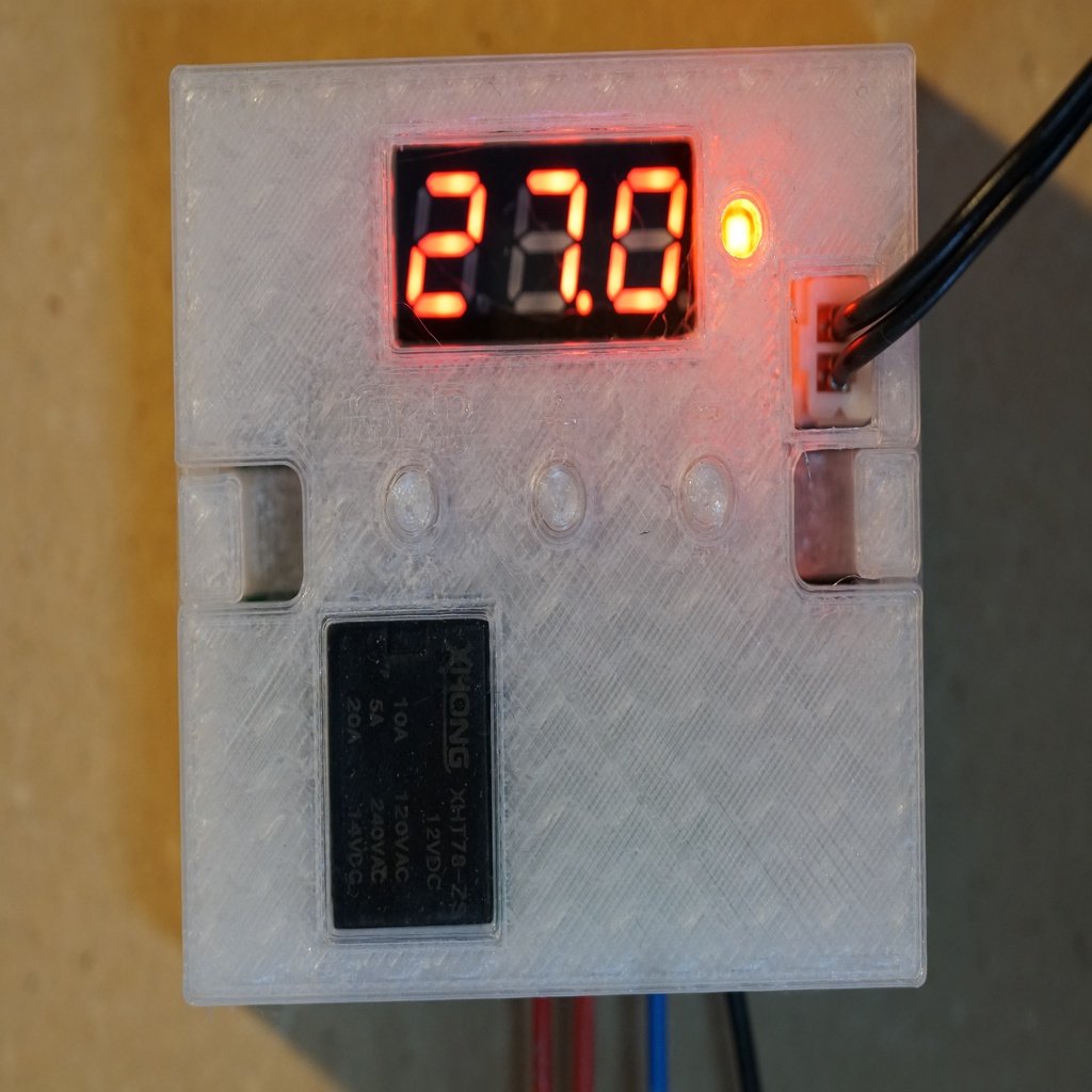 W1209 Thermostat Module Case (Screwless)