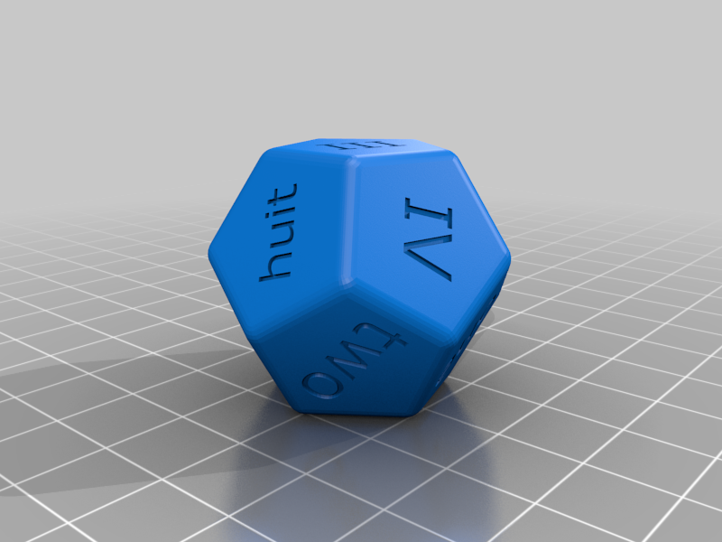 Customizable D12
