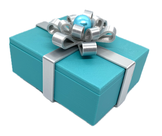 Gift Card Lock Box with Hidden Key