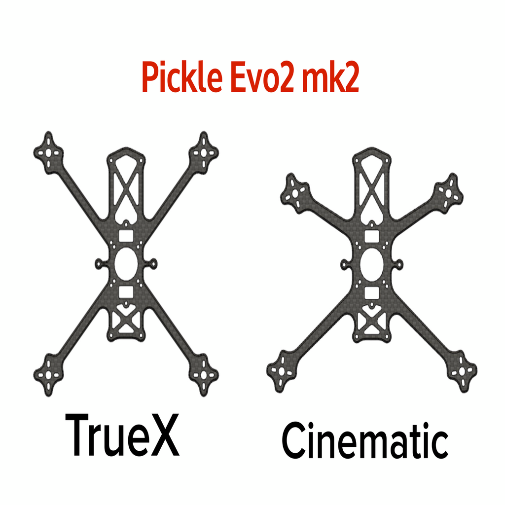 Pickle EVO2 nano MK2 : nano HD 3 inch quadcopter frame
