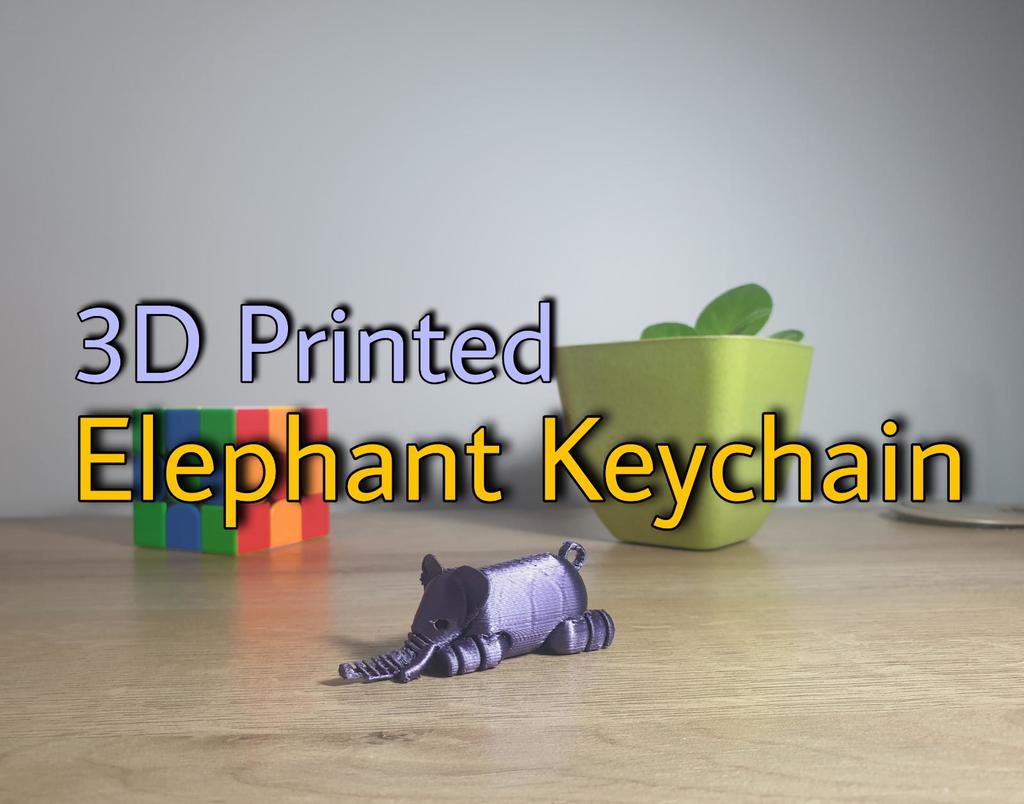 LFS Elephant Keychain - Cute