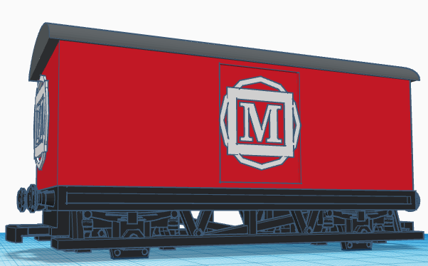 Simple OO Scale Mail Coach
