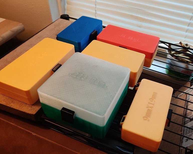 Modular Ammo Box Common Parts