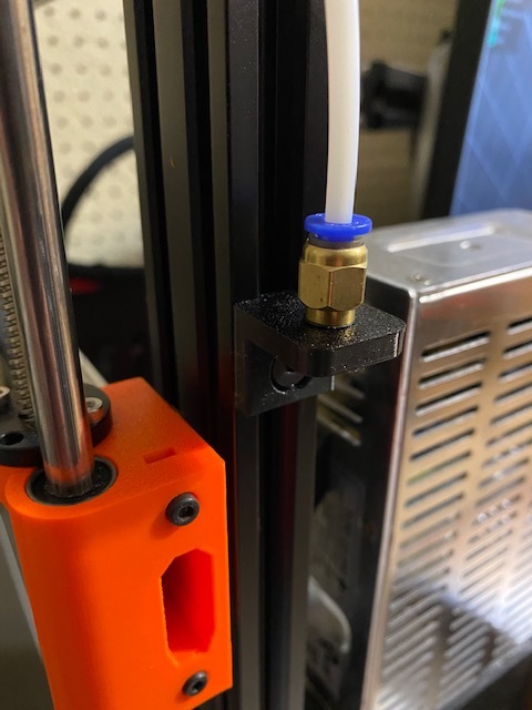 Prusa bear mk3s/2.5s reverse bowden attachment for 2020 extrusion