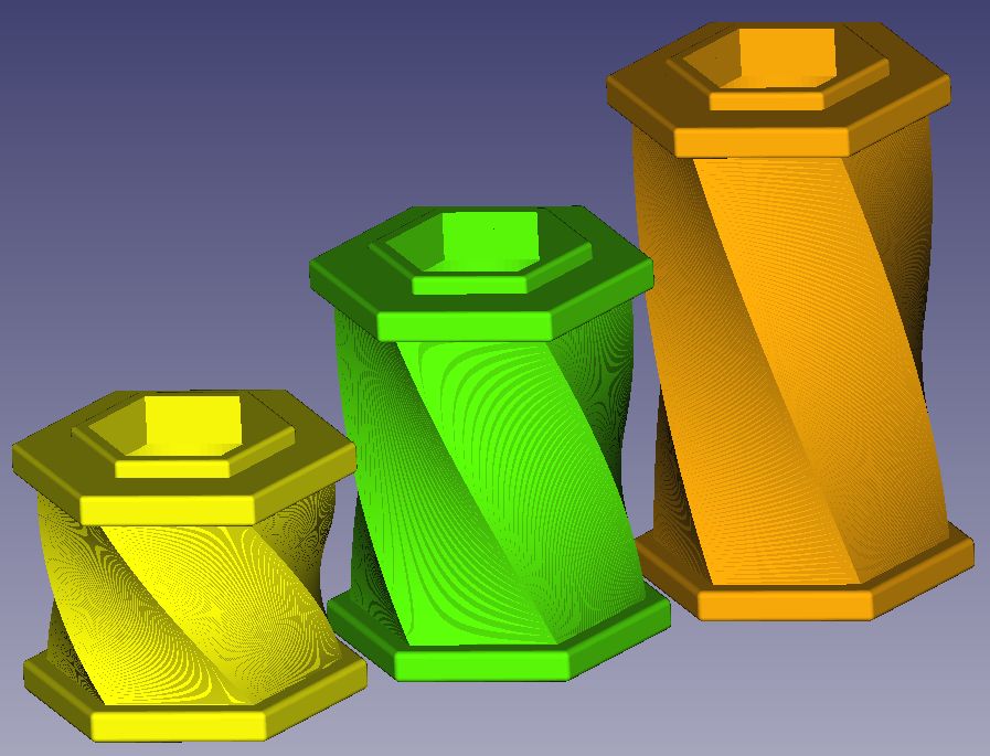 Twisted GraviTrax compatible spacer