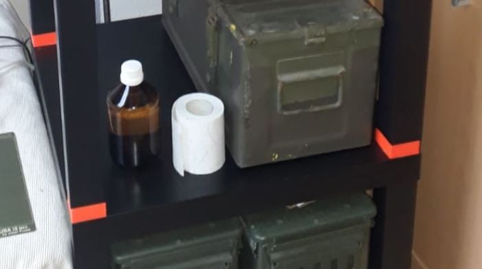 Additional table mounting for Original Prusa i3 MK3 ENCLOSURE -Ikea Lack table
