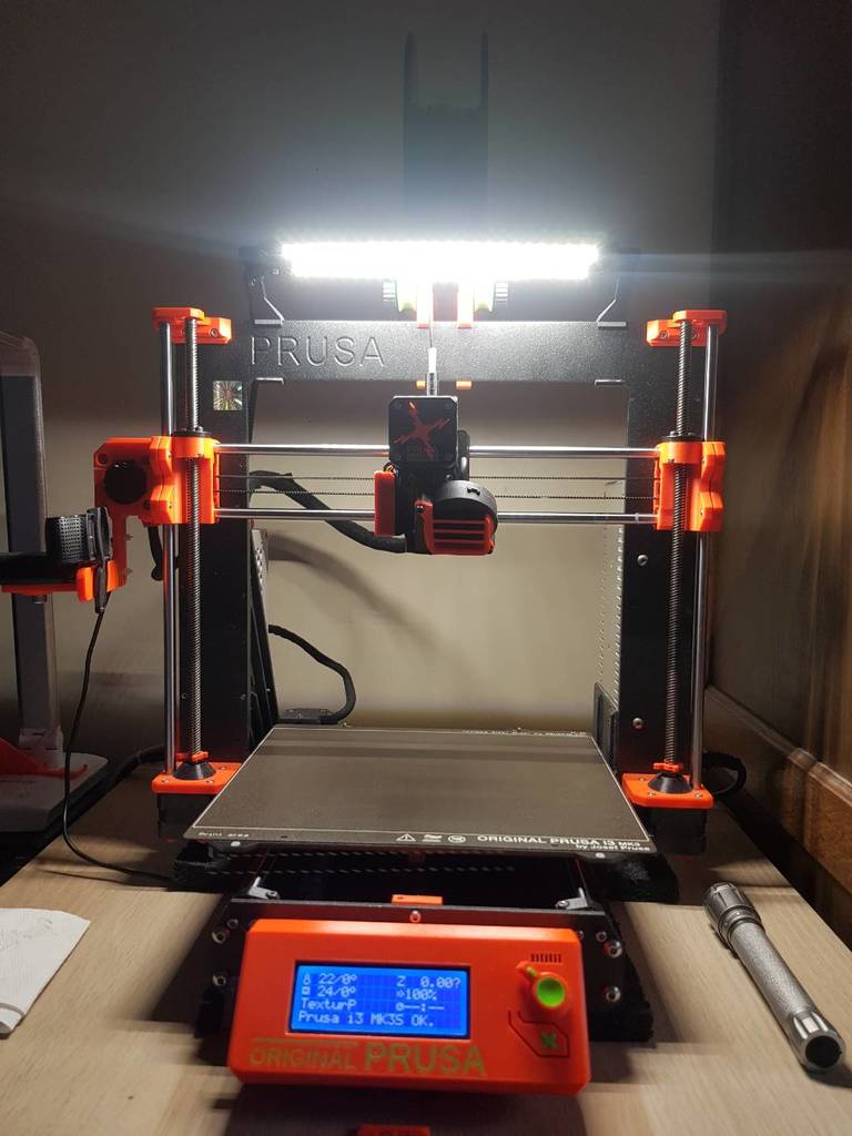 Filament Guide with led for Prusa MK3/MK3S/MK3S+ 
