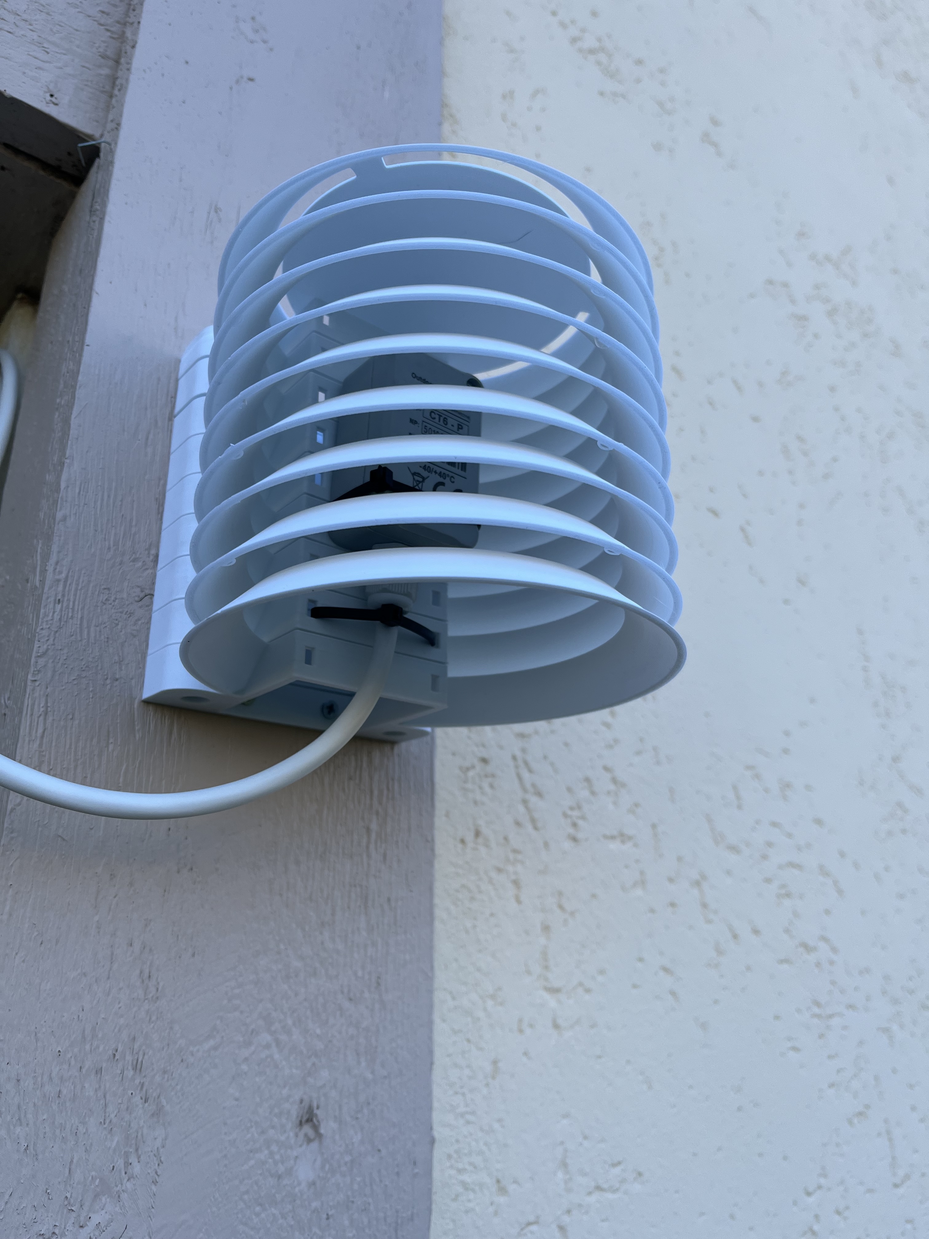 Simple outdoor sensor shield.