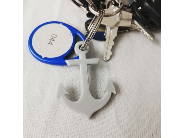 Cool Anchor Keychain