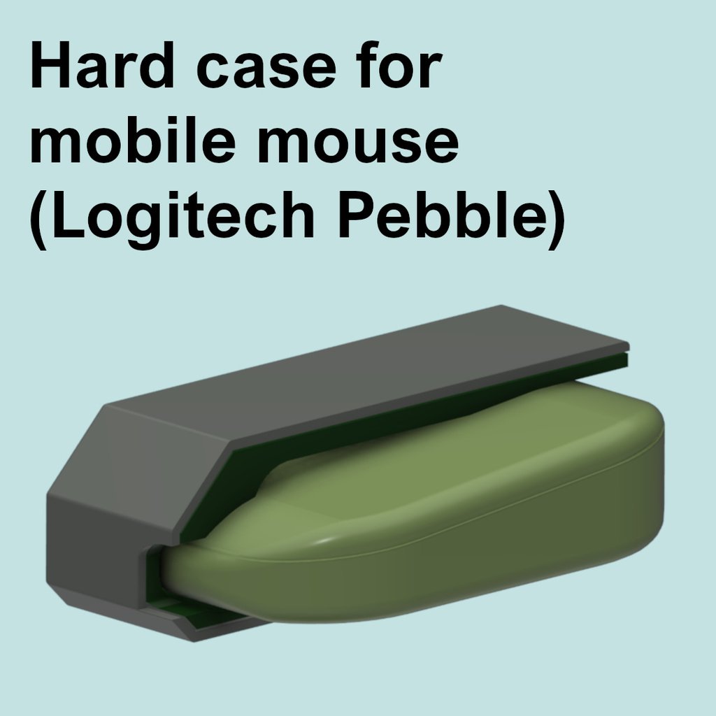 Mobile mouse case for Logitech Pebble