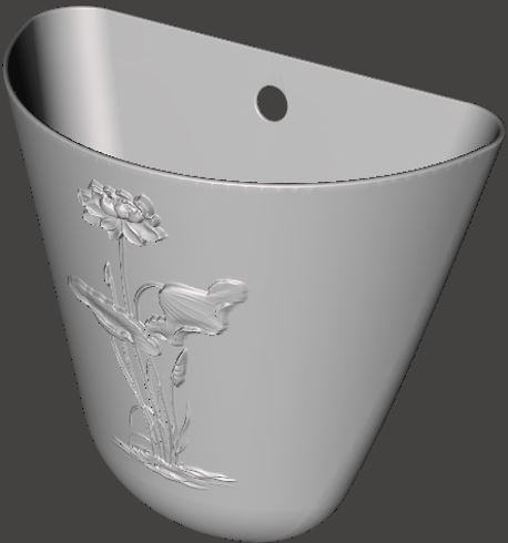 Decorative flower pot
