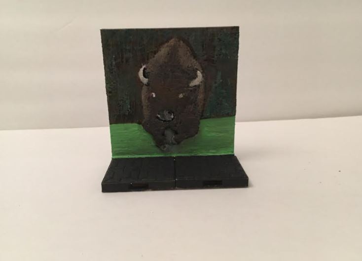 Miniature Buffalo Mural with Openlock