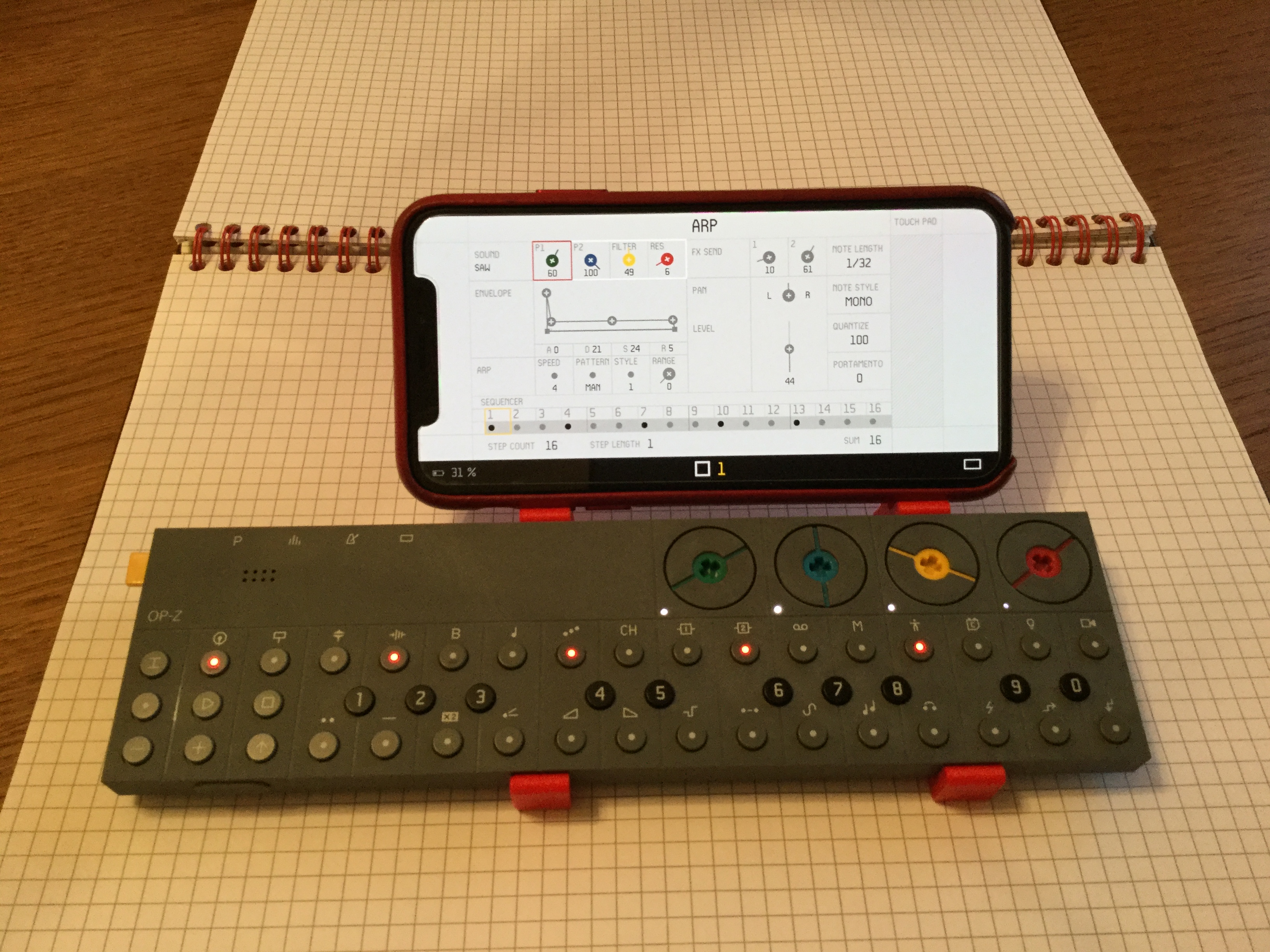 OP-Z Phone Support