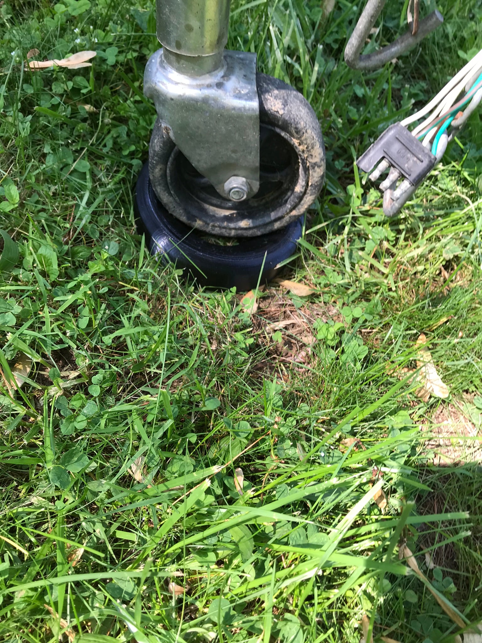 Trailer Jack Wheel Chock