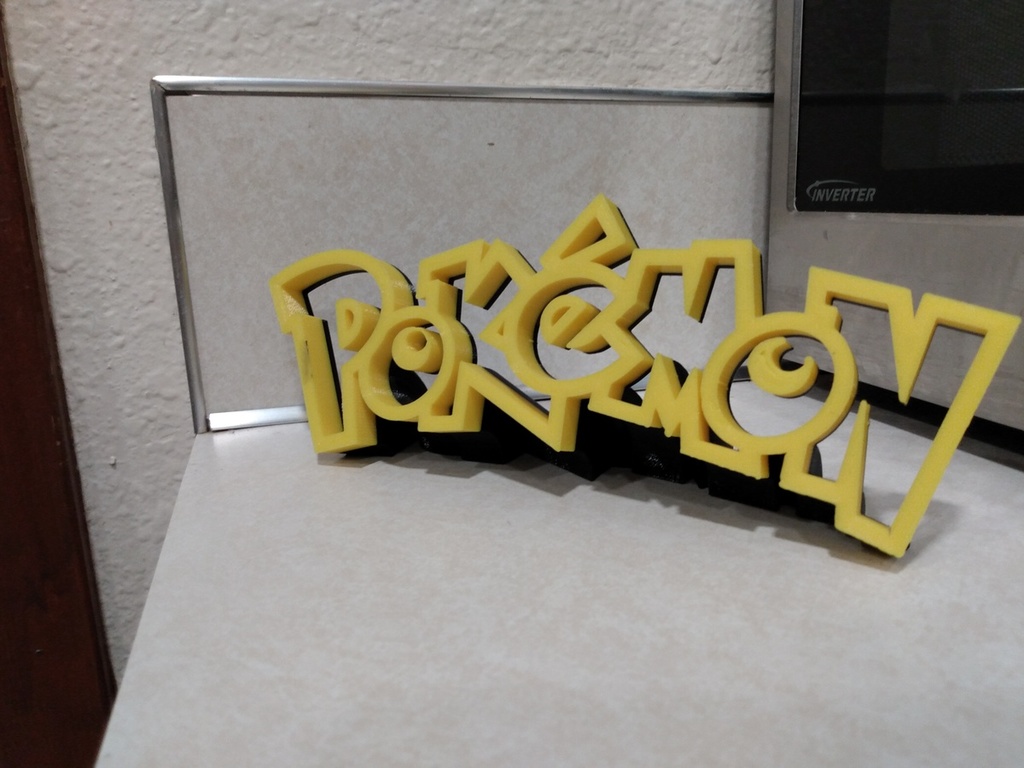 Pokemon Logo Stand