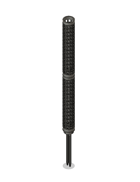 Moss pole modular